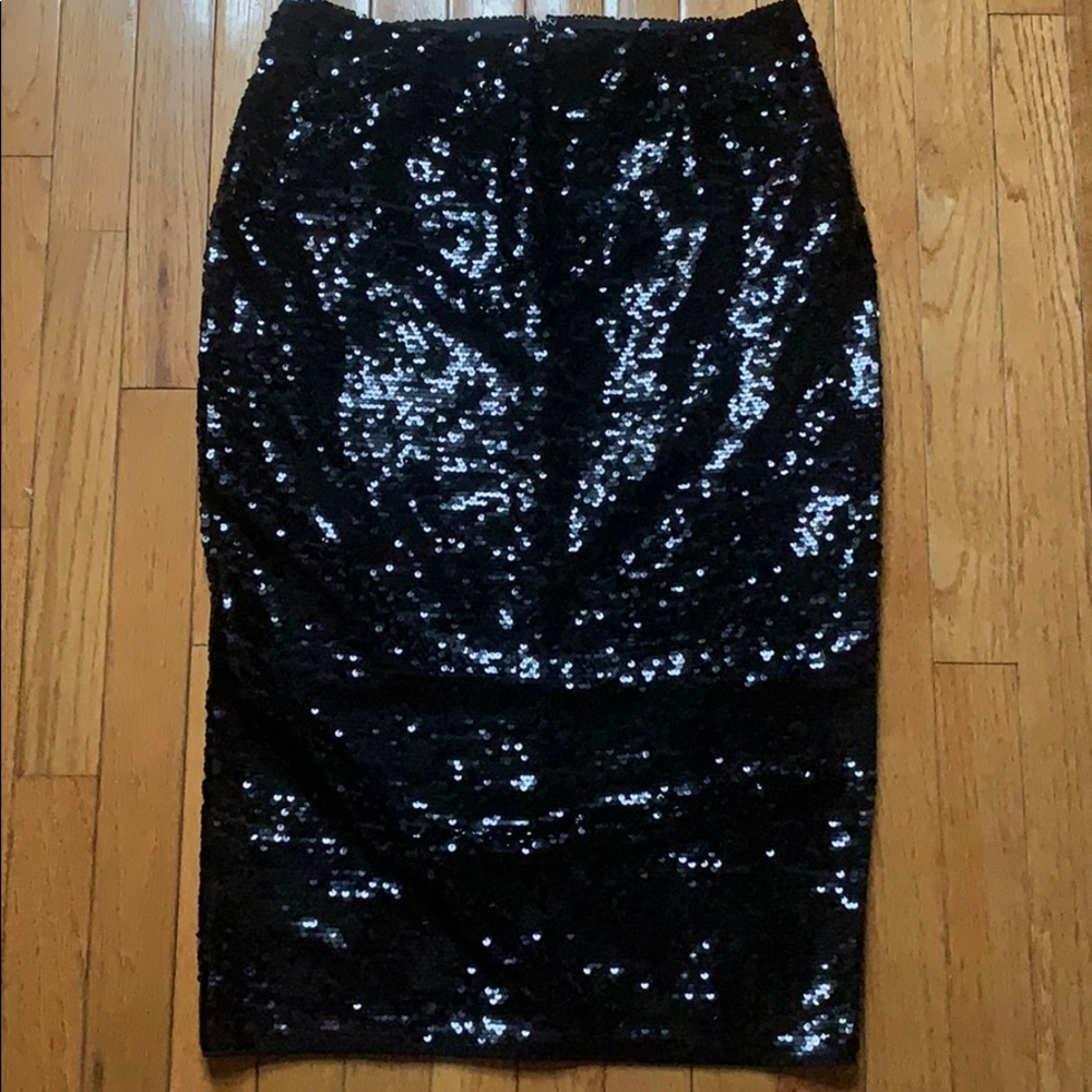 Michael Kors Sequin Pencil Skirt
